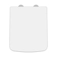 [BCOP198] Luxury Square Top Fix Soft Close - Tapered Edge - White - Cutout