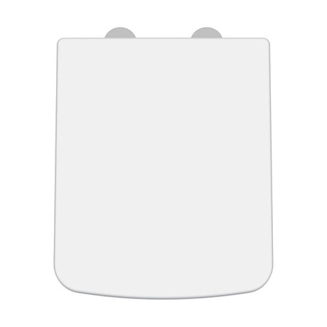 [BCOP198] Luxury Square Top Fix Soft Close - Tapered Edge - White - Cutout