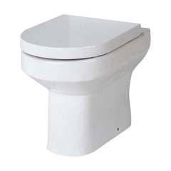 [BCVI606P] Back Round Back To Wall Toilet Pan  - 410mm x 370mm x 520mm - Cutout