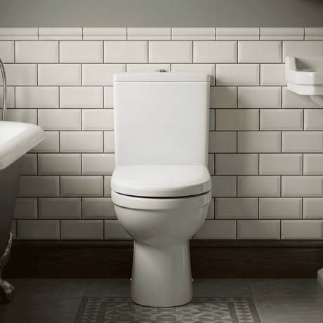 [BCVT251] Comfort Height Pan & Cistern  - 850mm x 350mm x 640mm - Silo