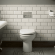 [BCVT296P] Comfort Height Back To Wall Toilet Pan   - 440mm x 360mm x 540mm - Silo