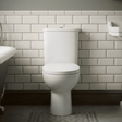 [BCVT750] Contemporary Curved Rimless Toilet Pan, Cistern and Soft Close Seat - Silo