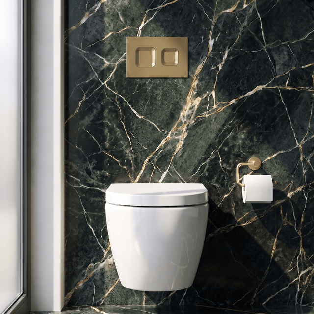 [BCWP900CP] Balterley Contemporary Bathroom Round Toilet Pan, 350mm x 355mm - White - Silo