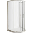[BE1050E6A] Glass Part For D Shaped Enclosure - Cutout