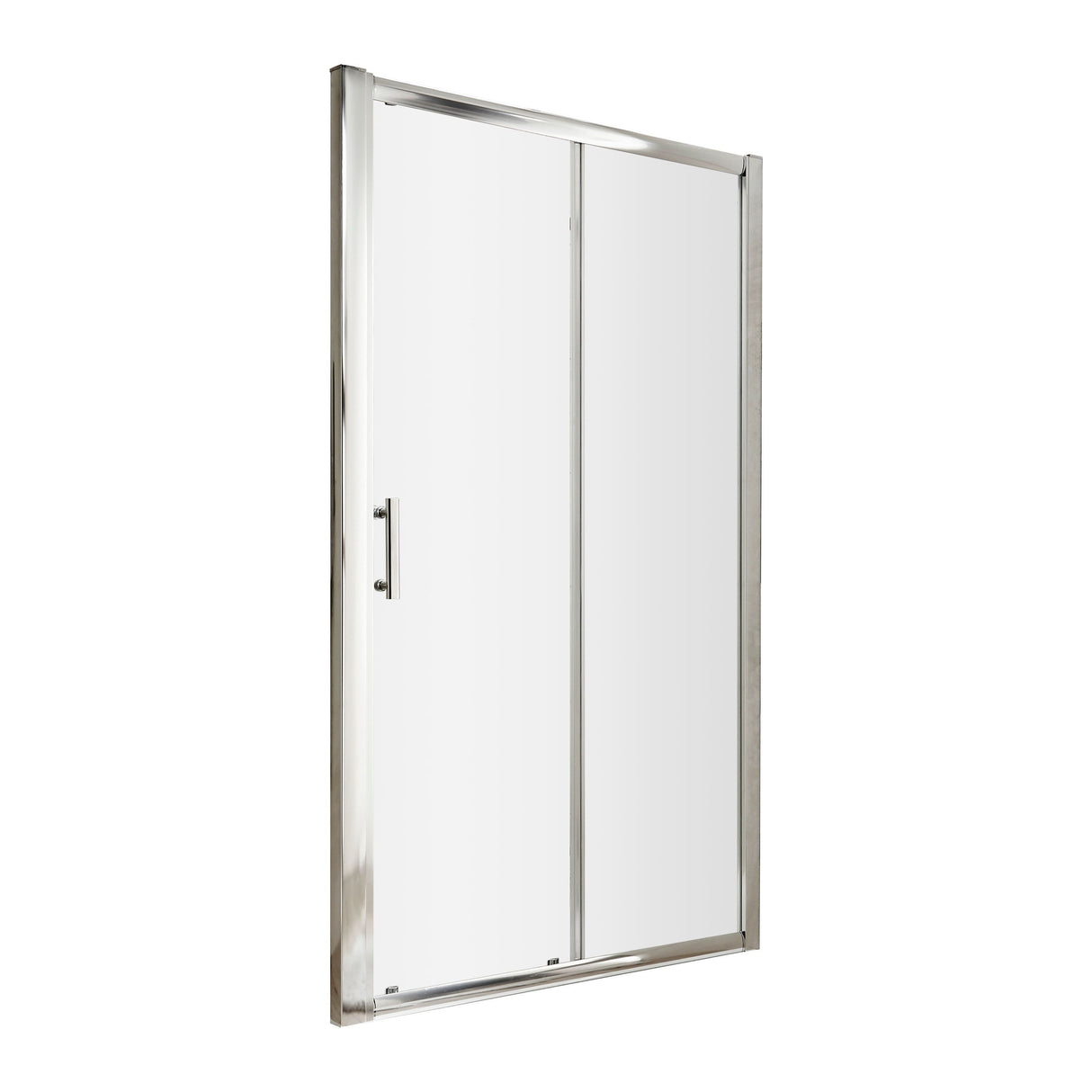 [BE6MSL10] Single Sliding Shower Door, 6mm Toughened Safety Glass, Choice of Size - Cutout