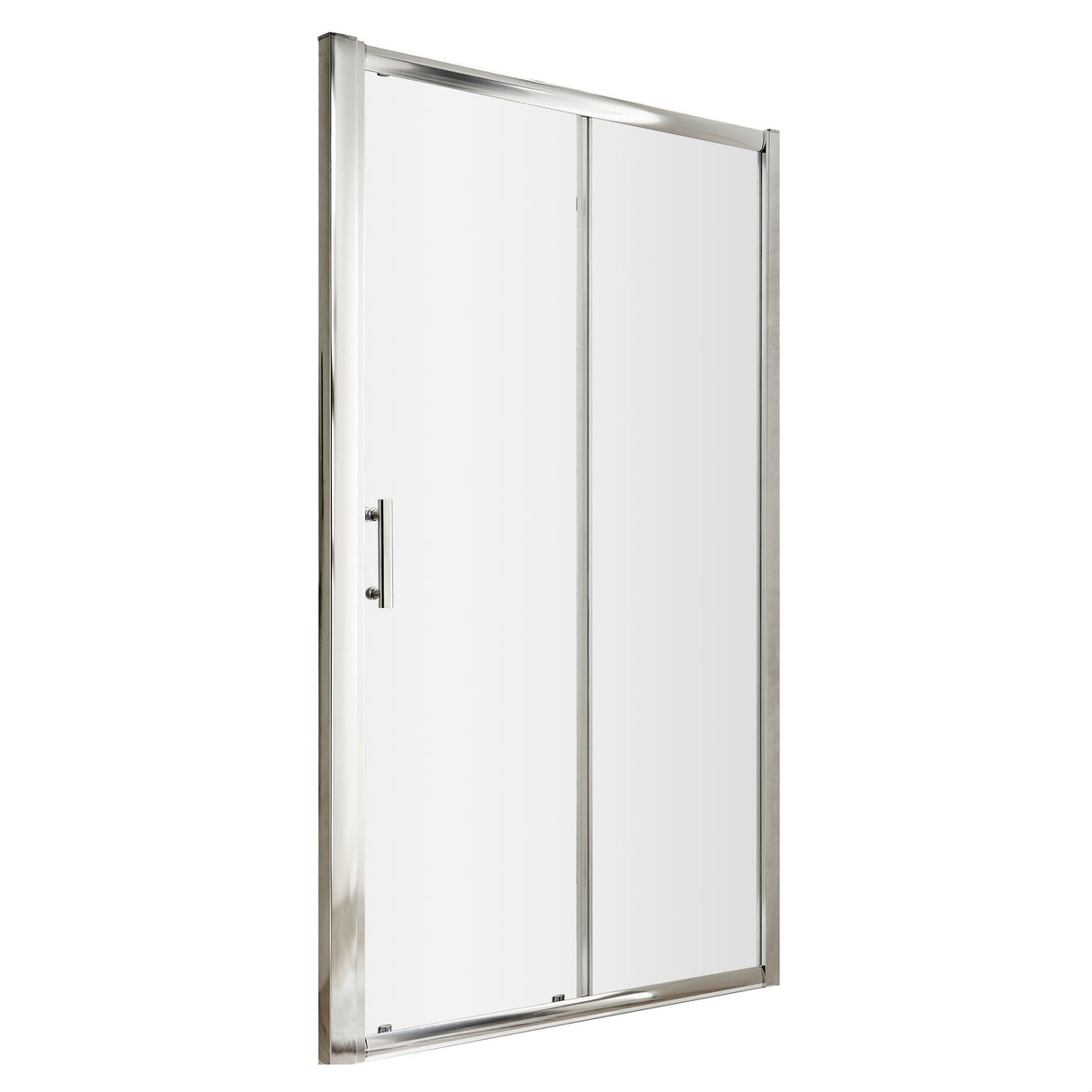 [BE6MSL15] Single Sliding Shower Door, 6mm Toughened Safety Glass, Choice of Size - Cutout