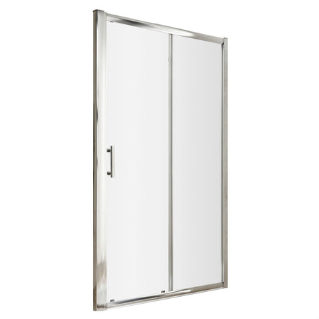 [BE6MSL15] Single Sliding Shower Door, 6mm Toughened Safety Glass, Choice of Size - Cutout