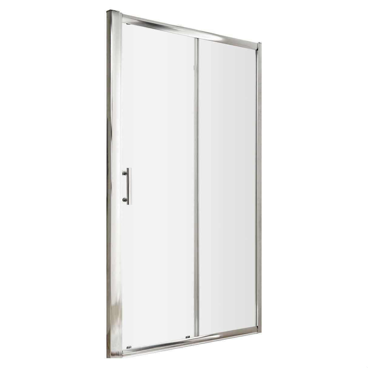 [BE6MSL16] Single Sliding Shower Door, 6mm Toughened Safety Glass, Choice of Size - Cutout