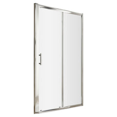 [BE6MSL16] Single Sliding Shower Door, 6mm Toughened Safety Glass, Choice of Size - Cutout