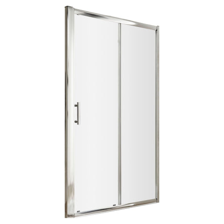 [BE6MSL16] Single Sliding Shower Door, 6mm Toughened Safety Glass, Choice of Size - Cutout