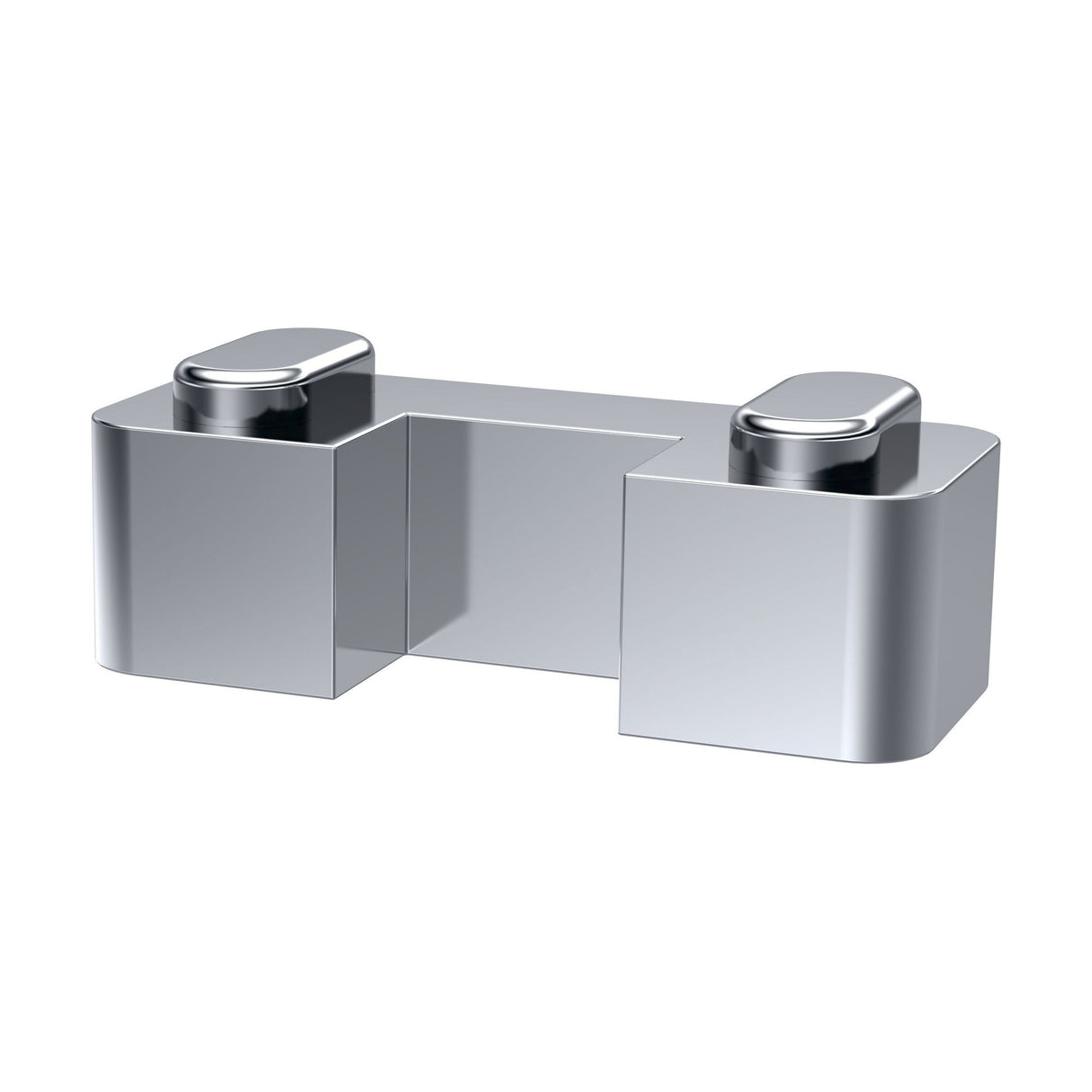 [BEAC003F] Balterley Wetroom Accessories Screen Support Foot - Chrome - Cutout