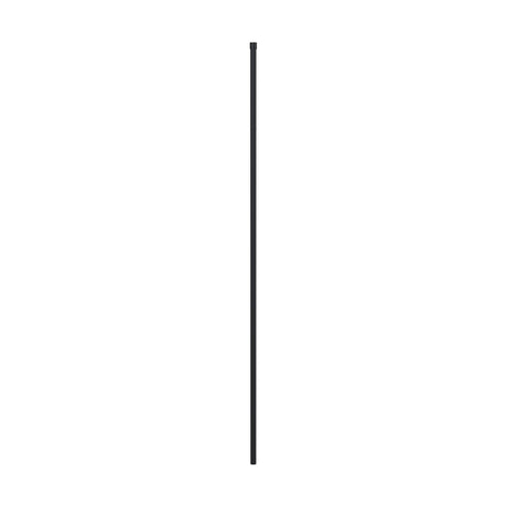 [BEAC006] Balterley Wetroom Accessories Ceiling Post - Satin Black - Cutout