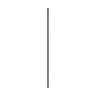 [BEAC006] Balterley Wetroom Accessories Ceiling Post - Satin Black - Cutout
