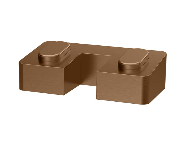 [BEAC042] Balterley Wetroom Retainer Support Foot - Brushed Bronze - Cutout