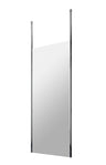[BECP700CP] Balterley Contemporary Bathroom 8mm Glass Profile Wetroom Screen with Ceiling Posts, Chrome, 1950 x 700 x 14mm - Cutout
