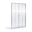 [BEETSLD14] 1900 x 1400mm Double Sliding Shower Door - Cutout