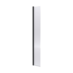 [BEFL1830HCBP] 8mm Fluted Toughened Safety Glass Hinged Flipper Screen, 1850 x 300mm - Choice of Colour - Cutout