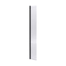 [BEFL1830HCBP] 8mm Fluted Toughened Safety Glass Hinged Flipper Screen, 1850 x 300mm - Choice of Colour - Cutout