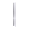 [BEFL1830HC] 8mm Fluted Toughened Safety Glass Hinged Flipper Screen, 1850 x 300mm - Choice of Colour - Cutout