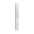 [BEFL19530BBHC] Balterley Contemporary Bathroom 8mm Fluted Glass Hinged Wetroom Screen with Support Bar, 1950 x 300 x 27mm, Polished Chrome - Cutout