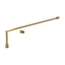 [BEFX025] Contemporary Screen Support Bar Kit Wetroom Accessories, Choice of Colour - Cutout