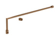 [BEFX028] Wetroom Screen Support Arm Bronze - Cutout