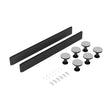 [BELG1S] Shower Tray Leg Set - Slate Grey - For 700mm-900mm Square & Rectangular Resin Trays - Cutout