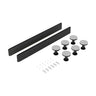 [BELG1S] Shower Tray Leg Set For 700 - 900mm Square & Rectangular Shower Trays, Choice of Colour - Cutout