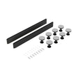 [BELG2S] Shower Tray Leg Set - Slate Grey - For 1000mm Square & Rectangular Resin Trays - Cutout