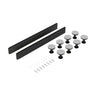 [BELG2S] Shower Tray Leg Set for 1000mm Square & Rectangular Shower Trays, Choice of Colour - Cutout