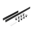 [BELG3S] Shower Tray Leg Set - Slate Grey - For 1100mm-1200mm Rectangular Resin Trays - Cutout