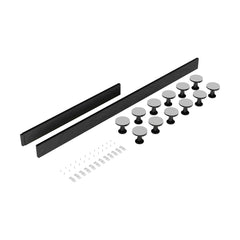 [BELG4S] Shower Tray Leg Set for 1300 - 1800mm Rectangular and Walk-In Shower Trays, Choice of Colour - Cutout