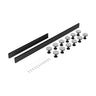 [BELG4S] Shower Tray Leg Set for 1300 - 1800mm Rectangular and Walk-In Shower Trays, Choice of Colour - Cutout