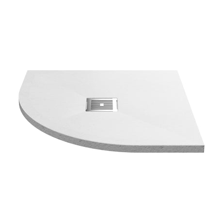 [BELT61105] Balterley Shower Tray Premium Slimline Quadrant - Multiple Sizes and Finishes - Cutout