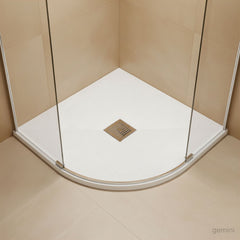 [BELT61106] Balterley Shower Tray Premium Slimline Quadrant - Multiple Sizes and Finishes - Silo