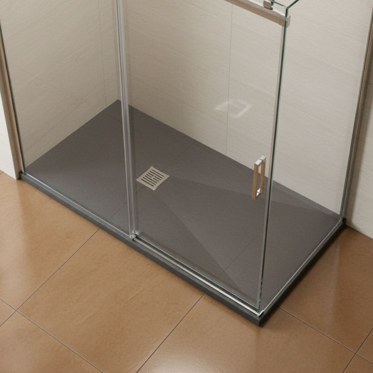 [BELT71063] Balterley Shower Tray Premium Slimline Rectangular - Multiple Sizes and Finishes - Silo