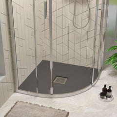 [BELT71106] Balterley Shower Tray Premium Slimline Quadrant - Multiple Sizes and Finishes - Lifestyle 1