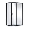 [BELUQ128BP-E8] Ellenhall 8mm Glass Offset Quadrant Shower Enclosure, 1900mm Height - Choice of Colour - Cutout
