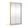 [BELUSL12BB-E8] Ellenhall 8mm Toughened Safety Glass Sliding Shower Door, 1900mm Height - Choice of Size and Finish - Cutout