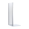 [BELUSP10-E8] Ellenhall 8mm Toughened Safety Glass Shower Side Panel, 1900mm Height - Choice of Size and Finish - Cutout