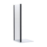 [BELUSP10BP-E8] Ellenhall 8mm Toughened Safety Glass Shower Side Panel, 1900mm Height - Choice of Size and Finish - Cutout