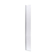 [BESO030HC] Balterley Contemporary Bathroom 8mm Glass Hinged Flipper Wetroom Screen, Chrome Fininsh, 1950 x 322 x 27mm - Cutout