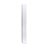 [BESO030HC] Blymhill 8mm Toughened Safety Glass Hinged Flipper Return Screen, 1950 x 322mm - Choice of Colour - Cutout