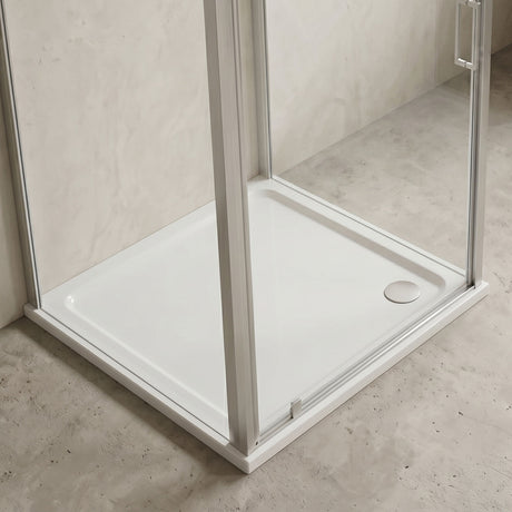 [BETR002] Balterley Shower Tray Modern Square, 40mm Profile - Choice of Size and Colour - Silo