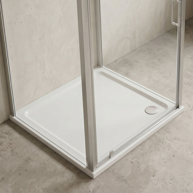 [BETR002] Balterley Shower Tray Modern Square, 40mm Profile - Choice of Size and Colour - Silo