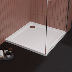 [BETR006] Balterley Shower Tray Modern Square, 40mm Profile - Choice of Size and Colour - Lifestyle 1