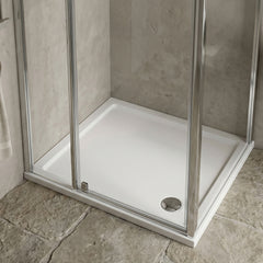 [BETR009] Balterley Shower Tray Modern Rectangular 40mm Profile Slimline, White or Grey - Multiple Sizes Available - Silo