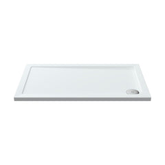 [BETR011] Balterley Shower Tray Modern Rectangular 40mm Profile Slimline, White or Grey - Multiple Sizes Available - Cutout