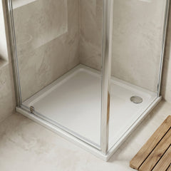 [BETR015] Balterley Shower Tray Modern Square, 40mm Profile - Choice of Size and Colour - Silo
