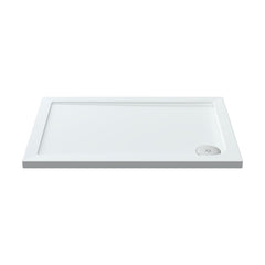 [BETR021] Balterley Shower Tray Modern Rectangular 40mm Profile Slimline, White or Grey - Multiple Sizes Available - Cutout